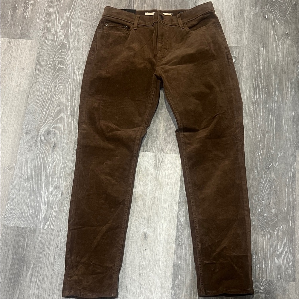 Banana Republic Men's Corduroy Pants in Rich Brown